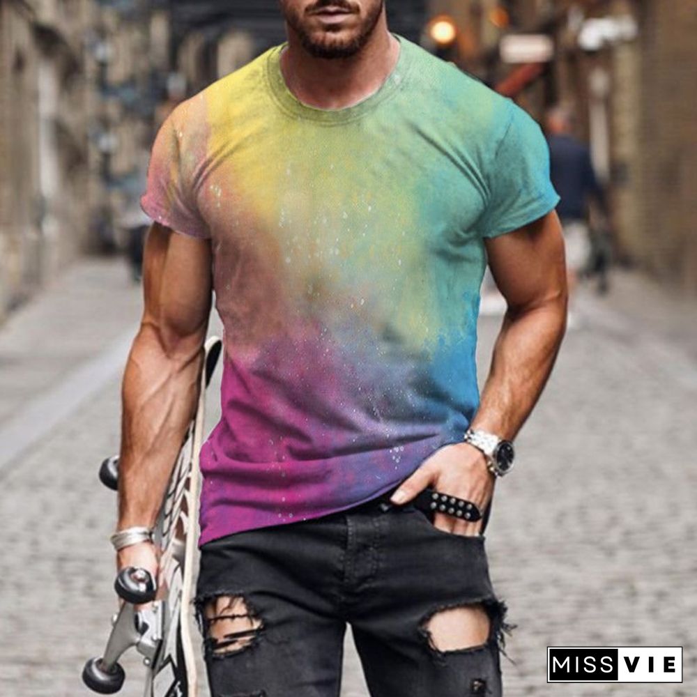 Crew Neck Cotton Vintage T-shirt