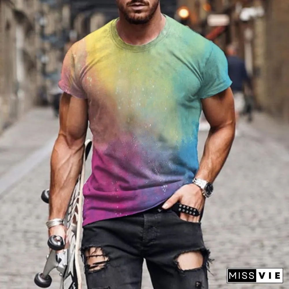 Crew Neck Cotton Vintage T-shirt