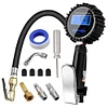 Digital Air Compressor LCD Display Air Line Clip-on Tyre Pump for SUV Truck Bike