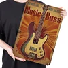 Music Bass - Vintage Metal Signs - 20*30cm/30*40cm - Music