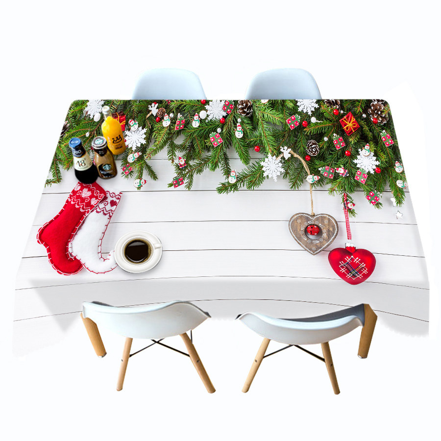 

Christmas - 3D Tablecloth, 140*140cm, 501 Original