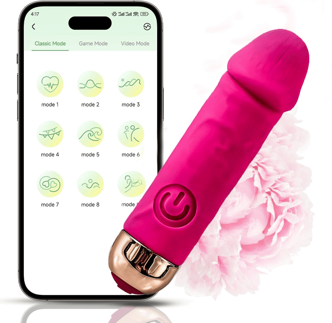 Velin – Smart Rose Bullet Vibrator With Dual Stimulation For Clitoral & G-spot Pleasure
