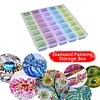 Cas de support de perles de cristal de peinture de diamant