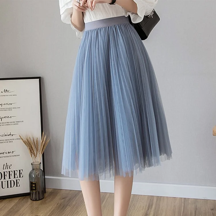A-Line Mesh Skirts QueenFunky