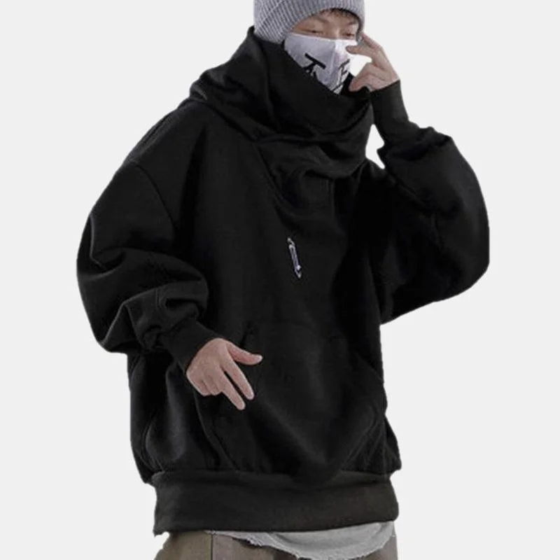 High Neck Oversize Hoodie