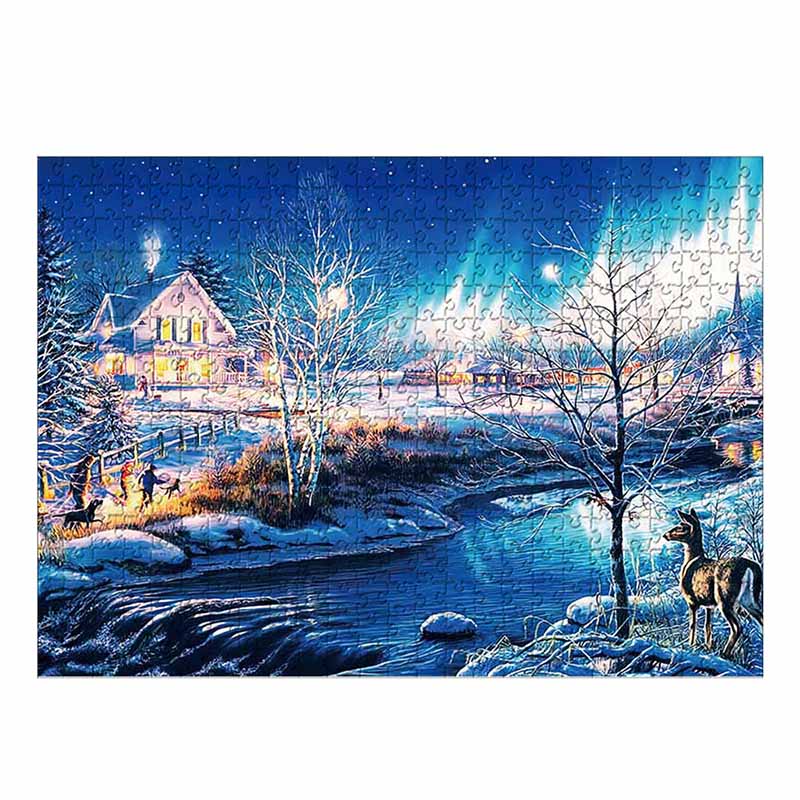 Snowy Season Jigsaw Puzzle For Adults 1000 Pieces