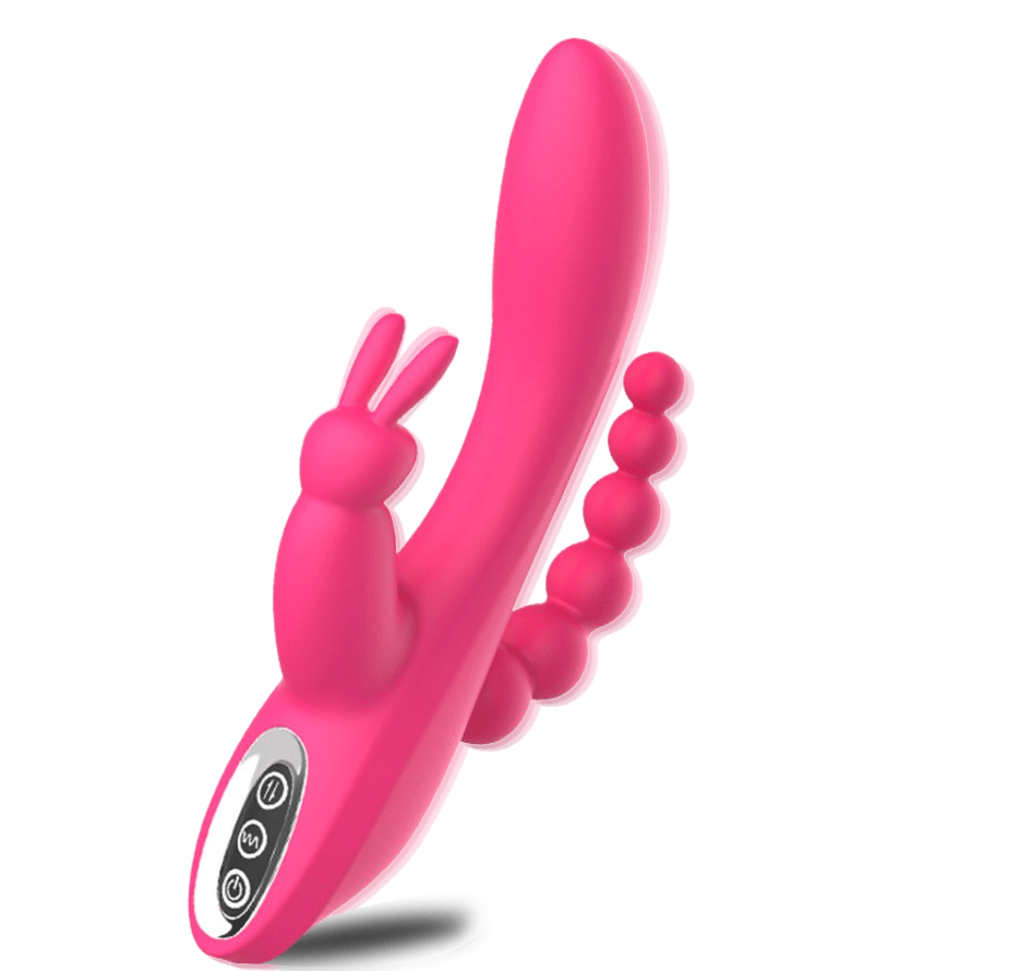 pink anal plug Rabbit vibrator g spot dildo adult sex toy