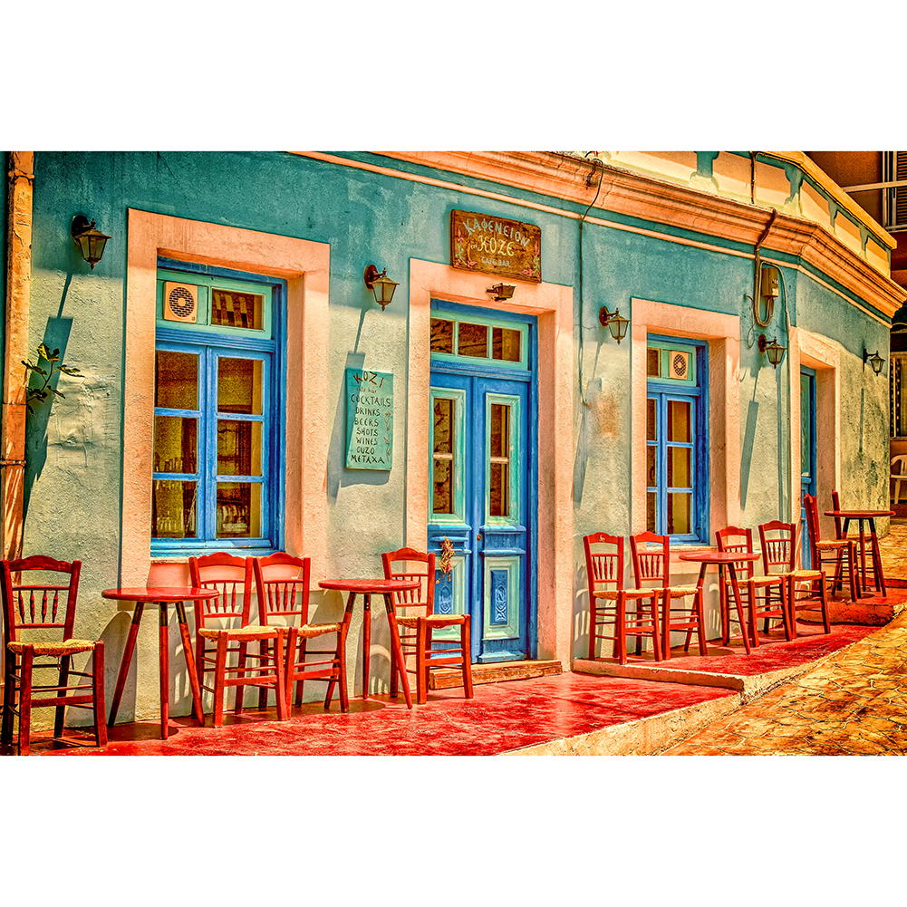 

Retro Coffee Shop - 1000 Pieces Jigsaw Puzzle, 501 Original