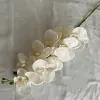 9 Heads Pink Purple Velvet Orchid Autumn Decor Artificial Flower
