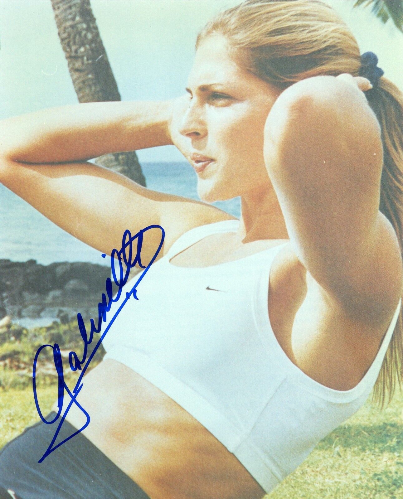 Gabrielle Reece Signed Autographed 8x10 Glossy Photo Poster painting COA