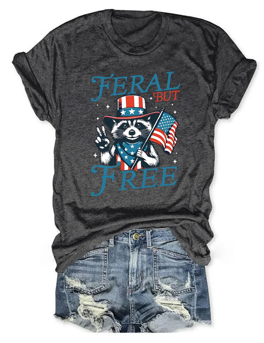 Feral But Free T-shirt