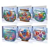 6pcs DIY Fish Tank Diamond Painting Greeting Cards
