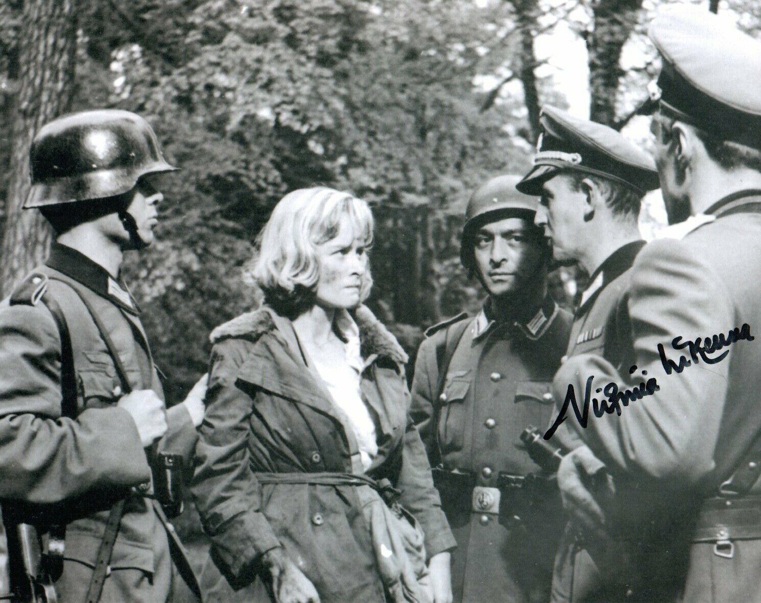 Virginia McKenna Signed 10 by 8 inches Genuine Signature Photo Poster painting Autograph