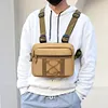 Outdoor Sports Chest Bag Trendy Functional Travel Backpack Oxford Cloth Vest Bag