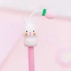 20PCS Cute Pets 0.38mm Gel Pen School Daily Student Home Office Cartoon Stylish Stationery