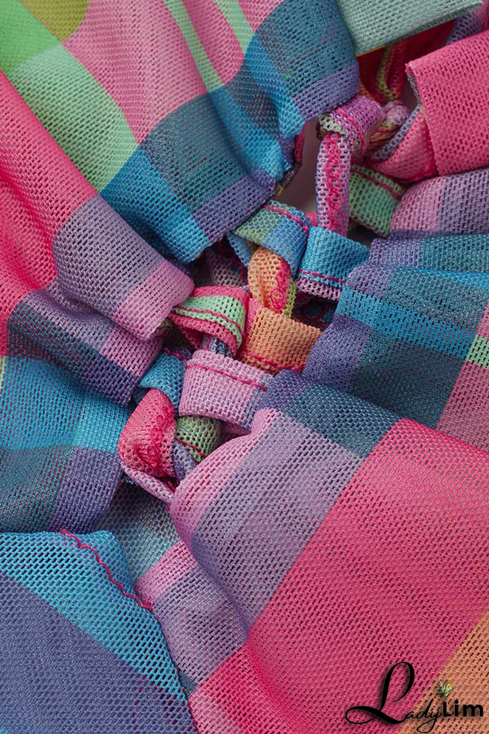 Blue Sexy Plaid Split Joint Off the Shoulder Pencil Skirt Dresses