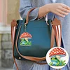 5Pcs DIY Diamond Painting Mushroom Frog Double Sided Keychain