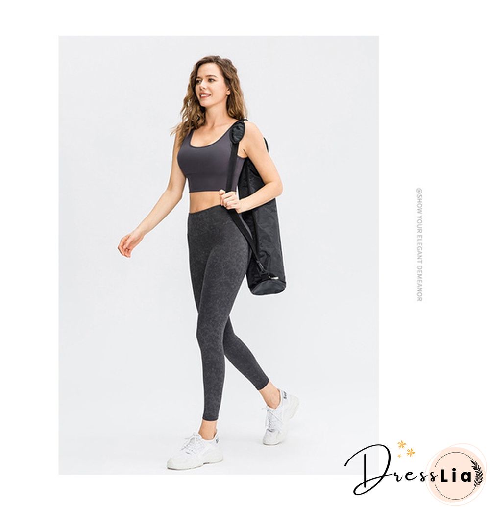 Print Women' Yoga Pants High Waist High Elastic Sport Leggings Gym Clothing Yoga Push Up Legging Running Workout Seamless Tights