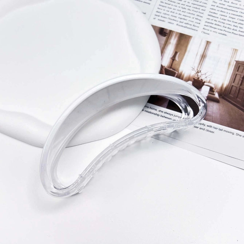 Women’s Basic Minimalist Geometric Square Plastic Hair Claws