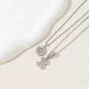 ✨2 Pack - Initial Letter Pendant Necklaces
