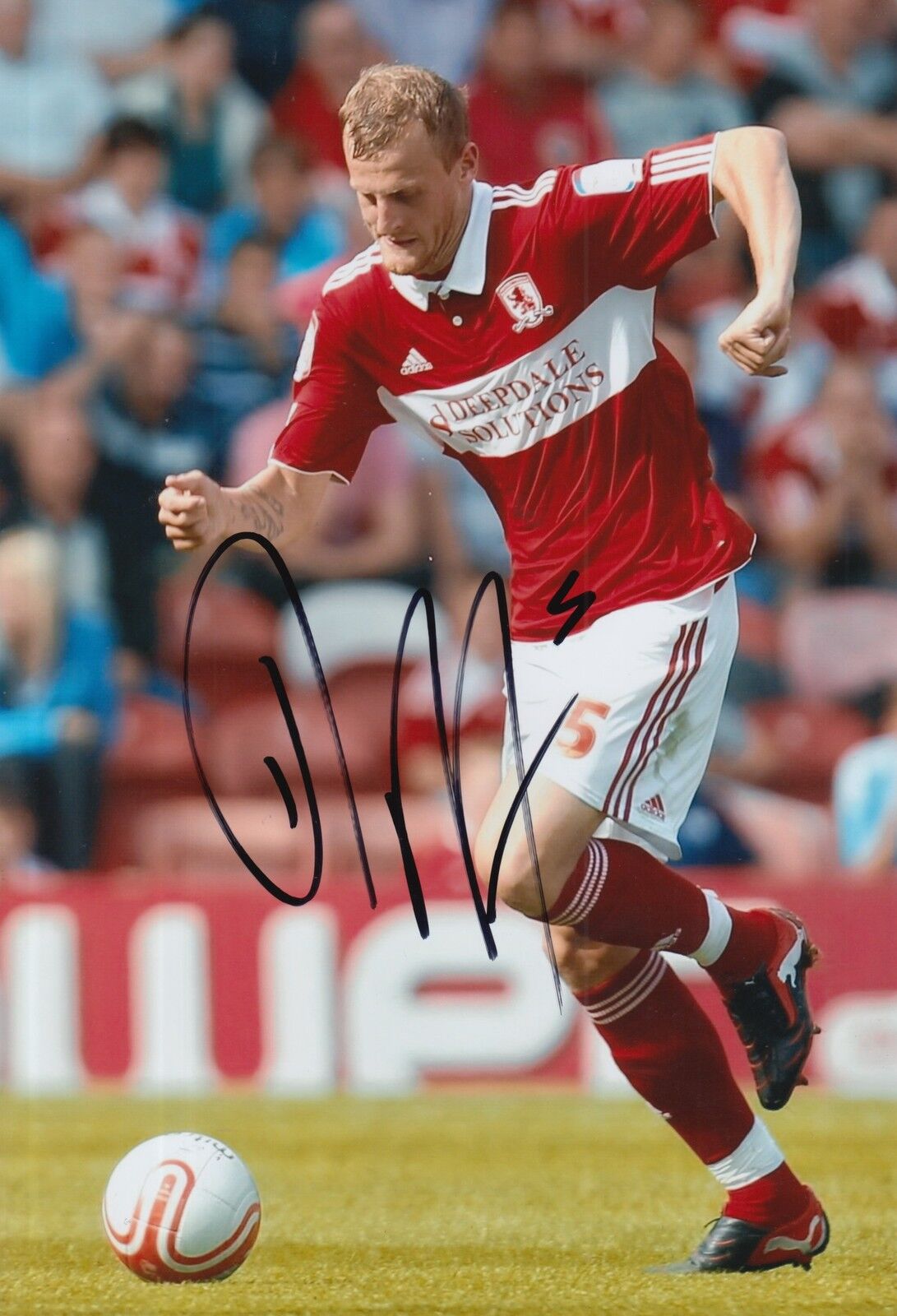 MIDDLESBROUGH HAND SIGNED DAVID WHEATER 12X8 Photo Poster painting 1.