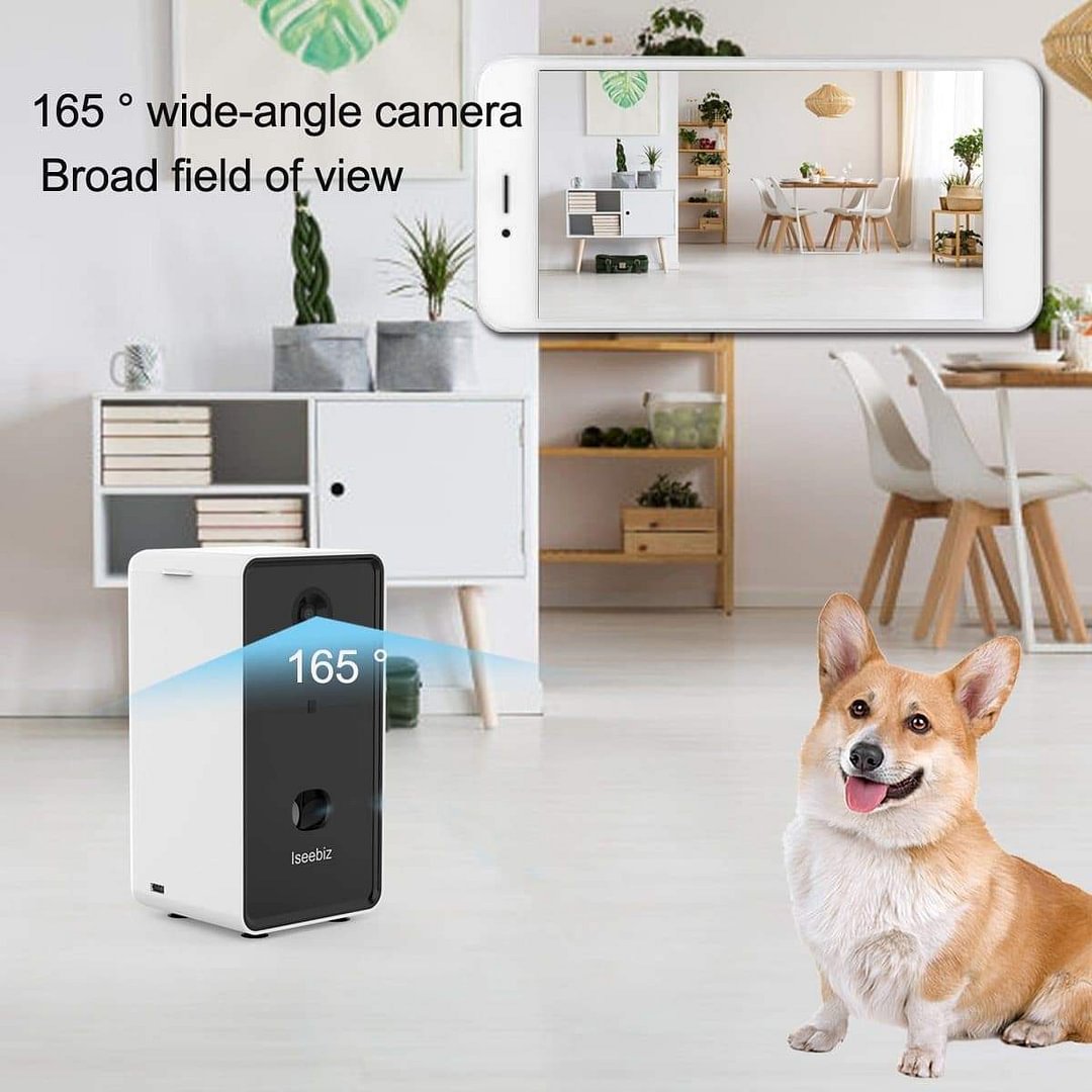 WiFi Remote Camera Pet Treat Dispenser