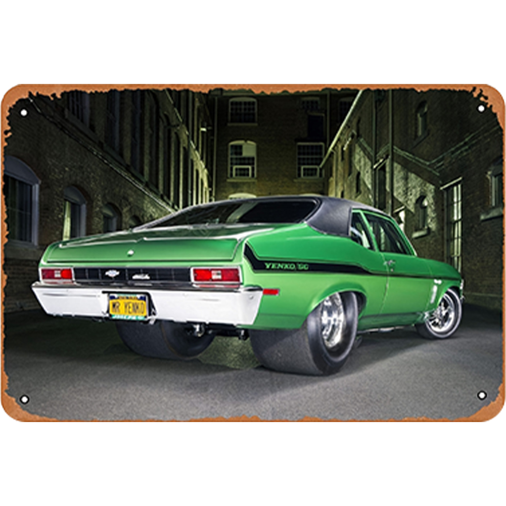 20*30cm/30*40cm-Cars 1972 Nova Yenko-Metal Tin Signs