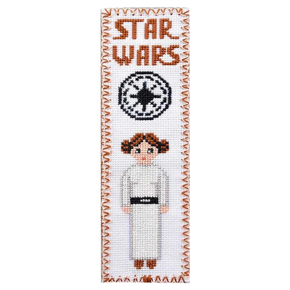 

Star Fight - 14CT Counted Cross Stitch - Double-sided Bookmark, 501 Original