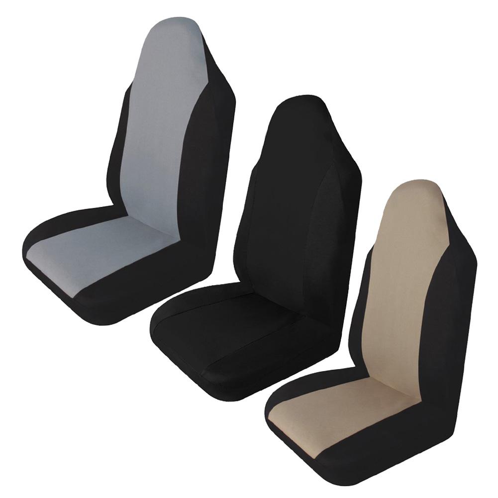 

Universal Car Front Rear Seat Covers Cushion Pad for Crossovers SUV Sedan, Beige, 501 Original