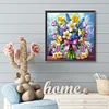Blume - runder Bohrer Diamantmalerei - 40*40cm
