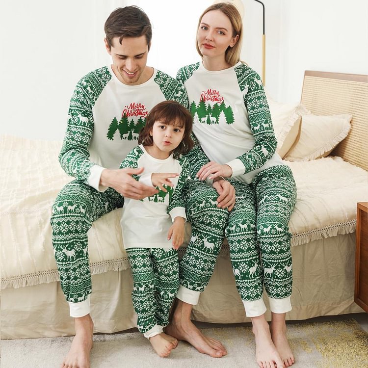 Merry Christmas' Comfy Family Christmas Eve Pajamas