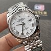 Rolex DateJust 36mm m126234-0025 Stainless Steel on Jubilee with White Dial (Roman Numerals) Super clone