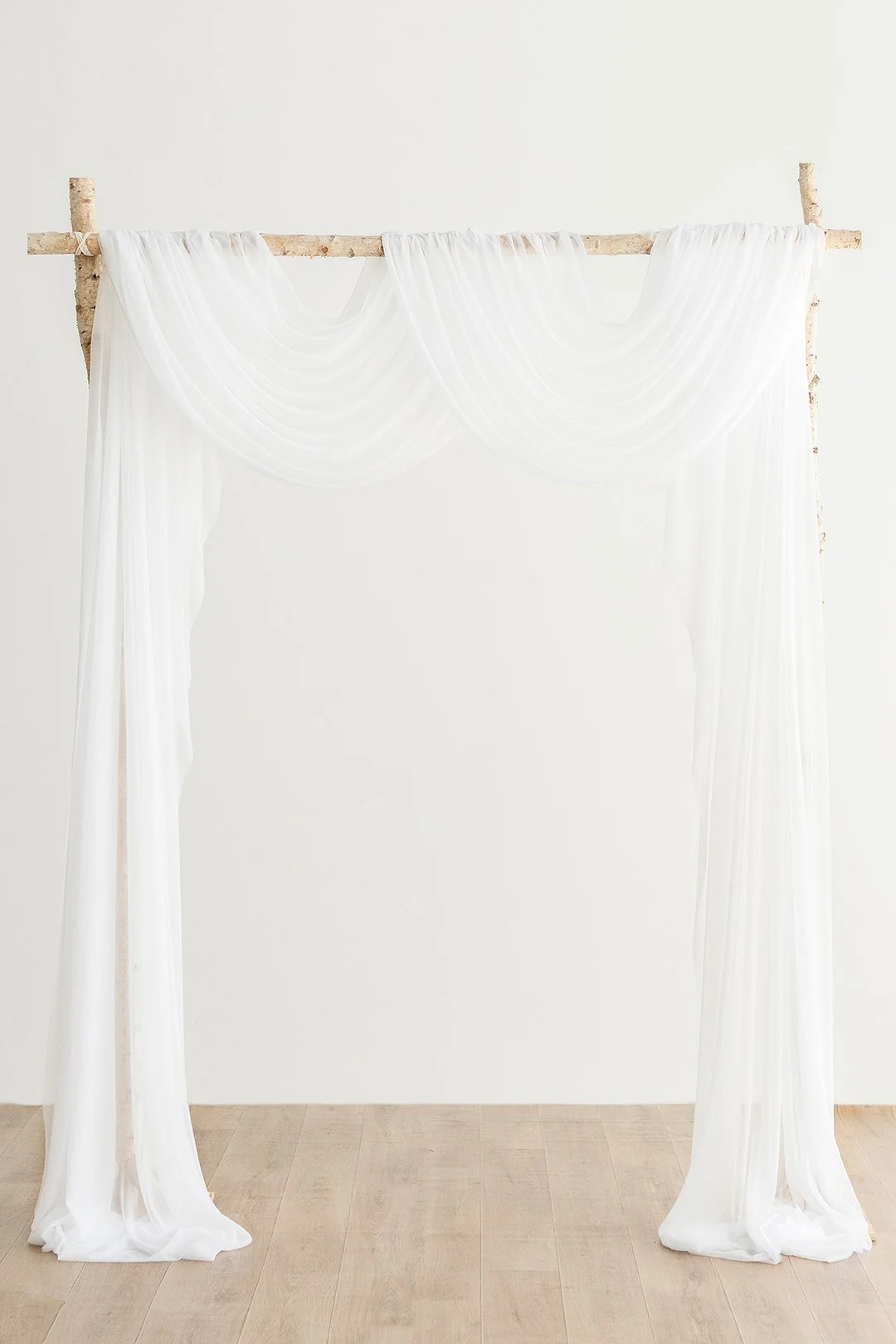 Easy Hanging Sheer Arch Draping (Set of 1) - 4 Colors