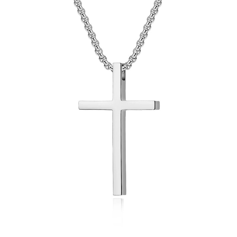 Jewelry Supply Spot Minimalist Cross Necklace Faith Trendy Men’s Art Pendant