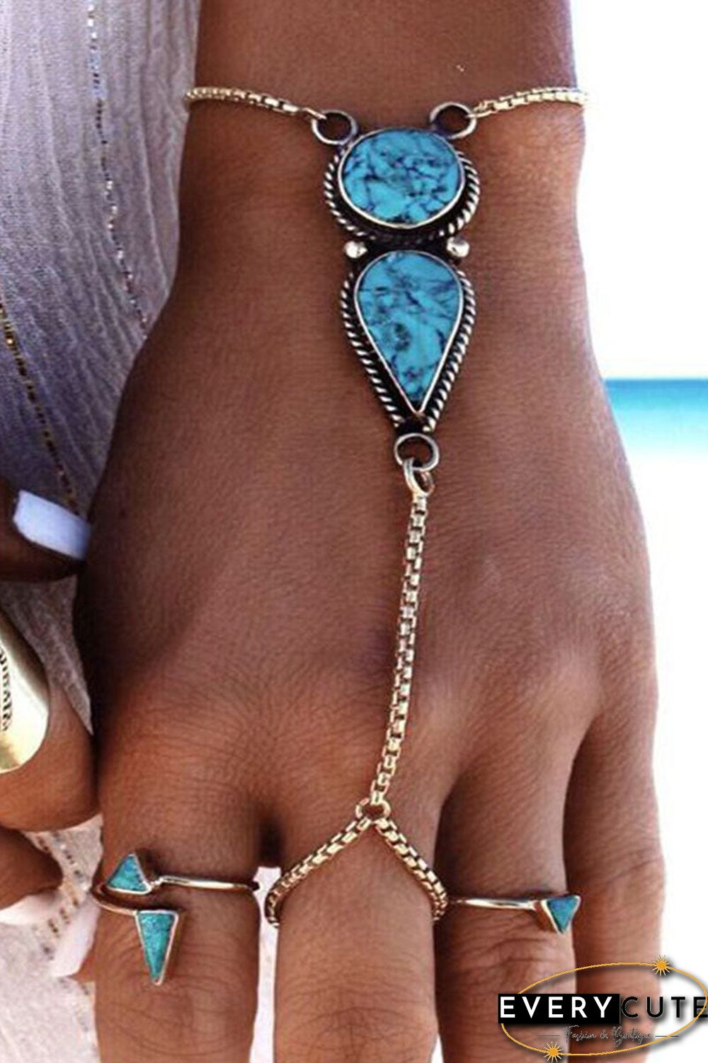 Fashion Daily Geometric Split Joint Bracelets