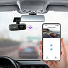 4K Dash Cam Car DVR 1.47In IPS Screen Front Rear Dual Lens Cam Built-In WiFi