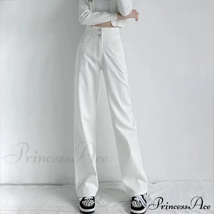 Casual Fashion Straight Leg Jeans