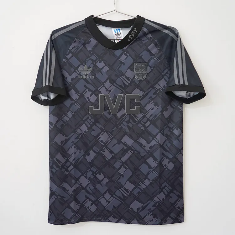 【S~4XL】Arsenal 26/27 Black Special Edition Jersey (Reissue of 1990/92)