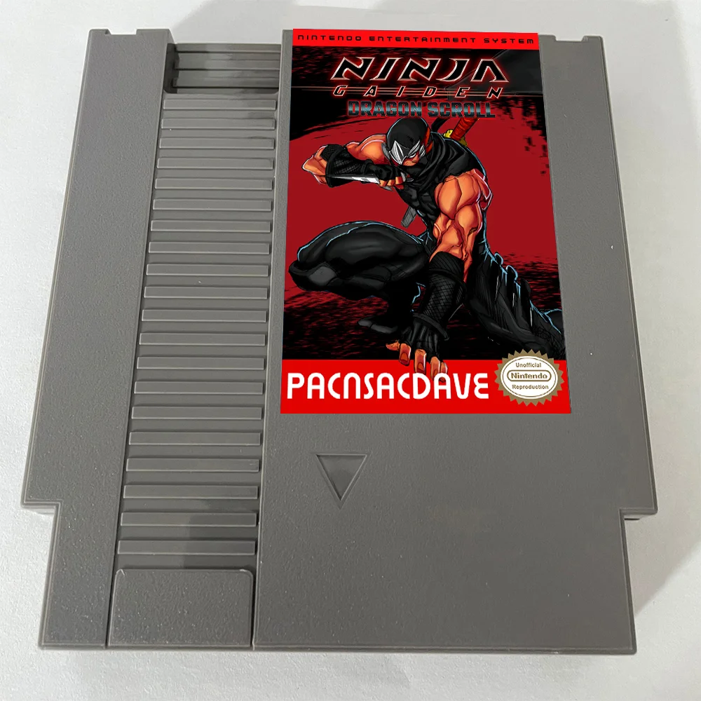 Ninja Gaiden Dragon Scroll NES For Nintendo Entertainment System Console - 8 Bit Game Cartridge