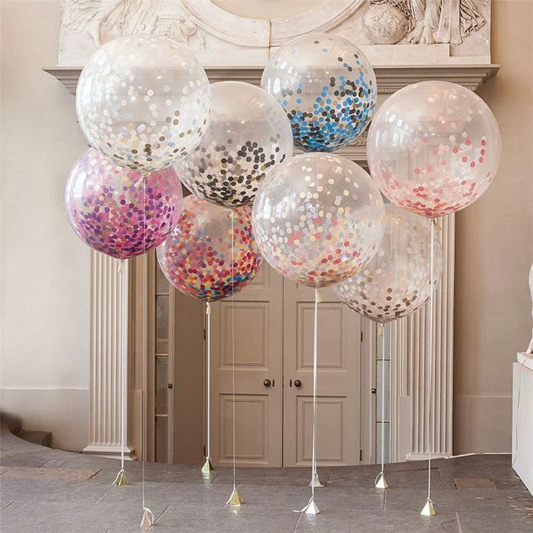 Giant Clear Fully Transparent PVC Helium or Air Bubble Balloon 36"