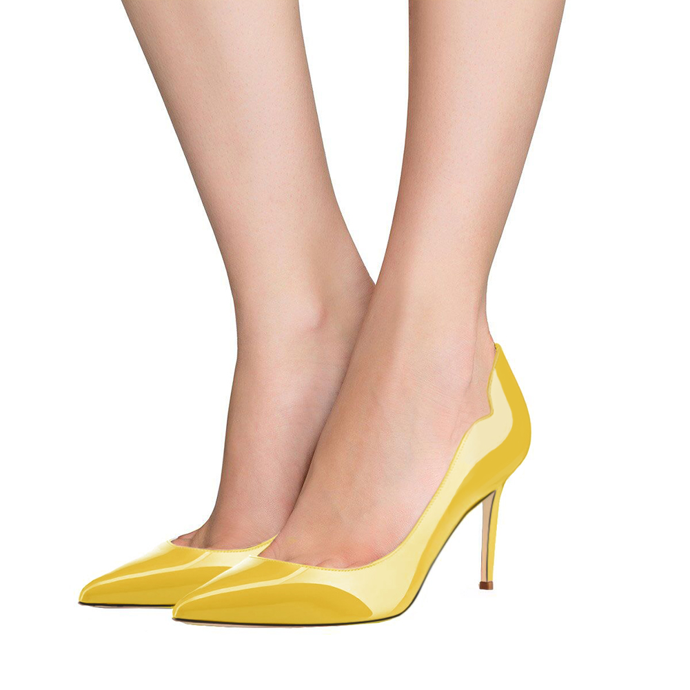 Classic  3.5" Middle Heels Shoes Women Daily  Pumps-MERUMOTE