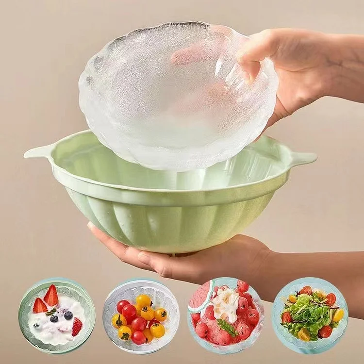 Ice bowl mould self-made ice lattice