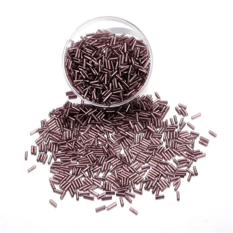 1 Set 2 * 7mm Hole 1~1.9mm Glass Solid Color Beads