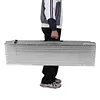 [US Local Warehouse] 2PCS 85 Inch Aluminum Motorcycle Ramp with Handle Truck Ramps with Safety Straps and Gloves Heavy Duty Folding Loading Ramps for Pickup Trucks