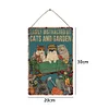Cats - Wooden Signs(8*12Inch)
