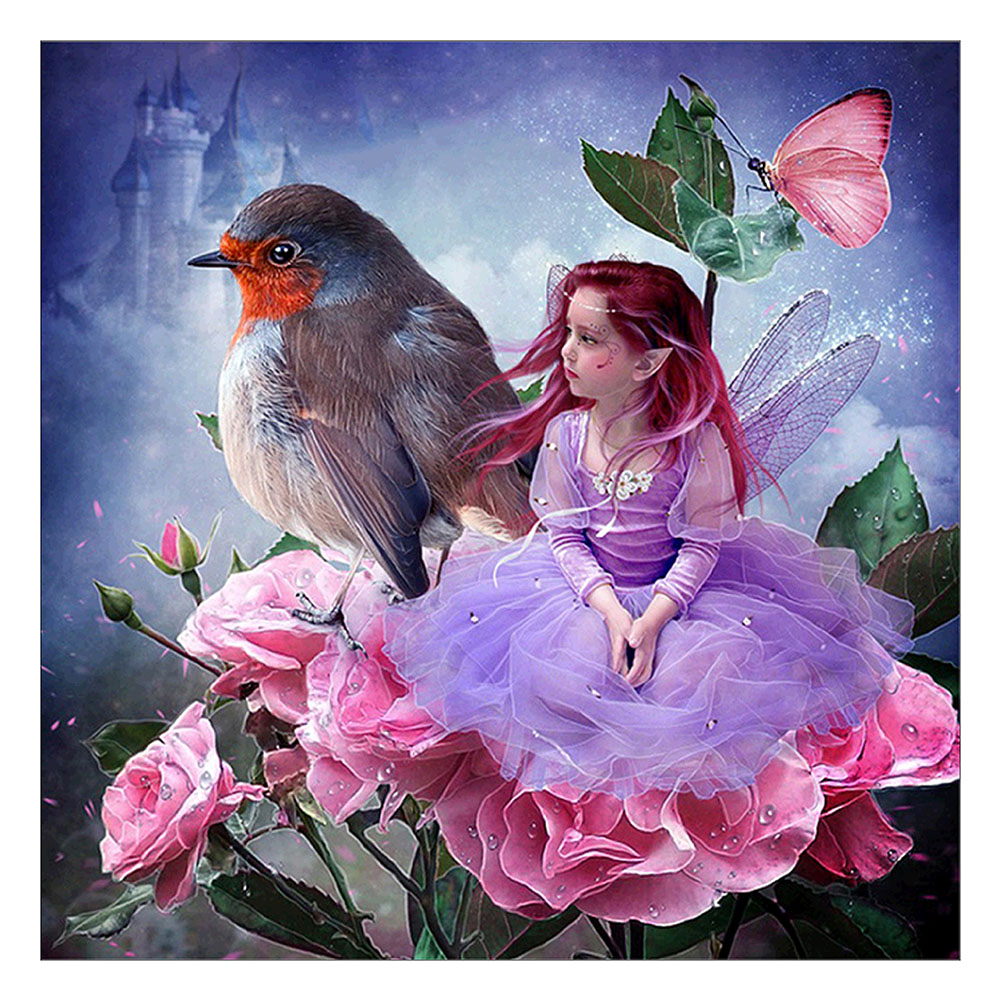 

Little Girl - Special Shaped Diamond Painting - 30*30CM, 501 Original
