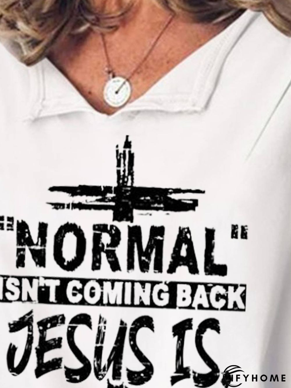 Loosen V Neck T-Shirt | IFYHOME