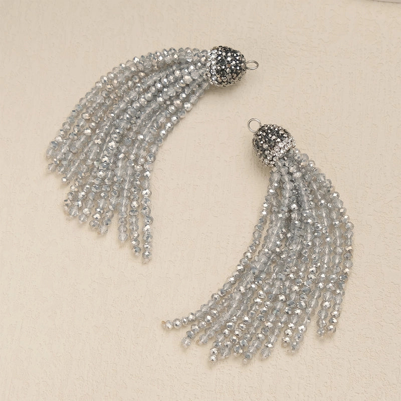 1 Piece Glass Solid Color Pendant