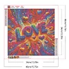 Diamond Painting-DIY Full Round Drill Love(40*40 CM)