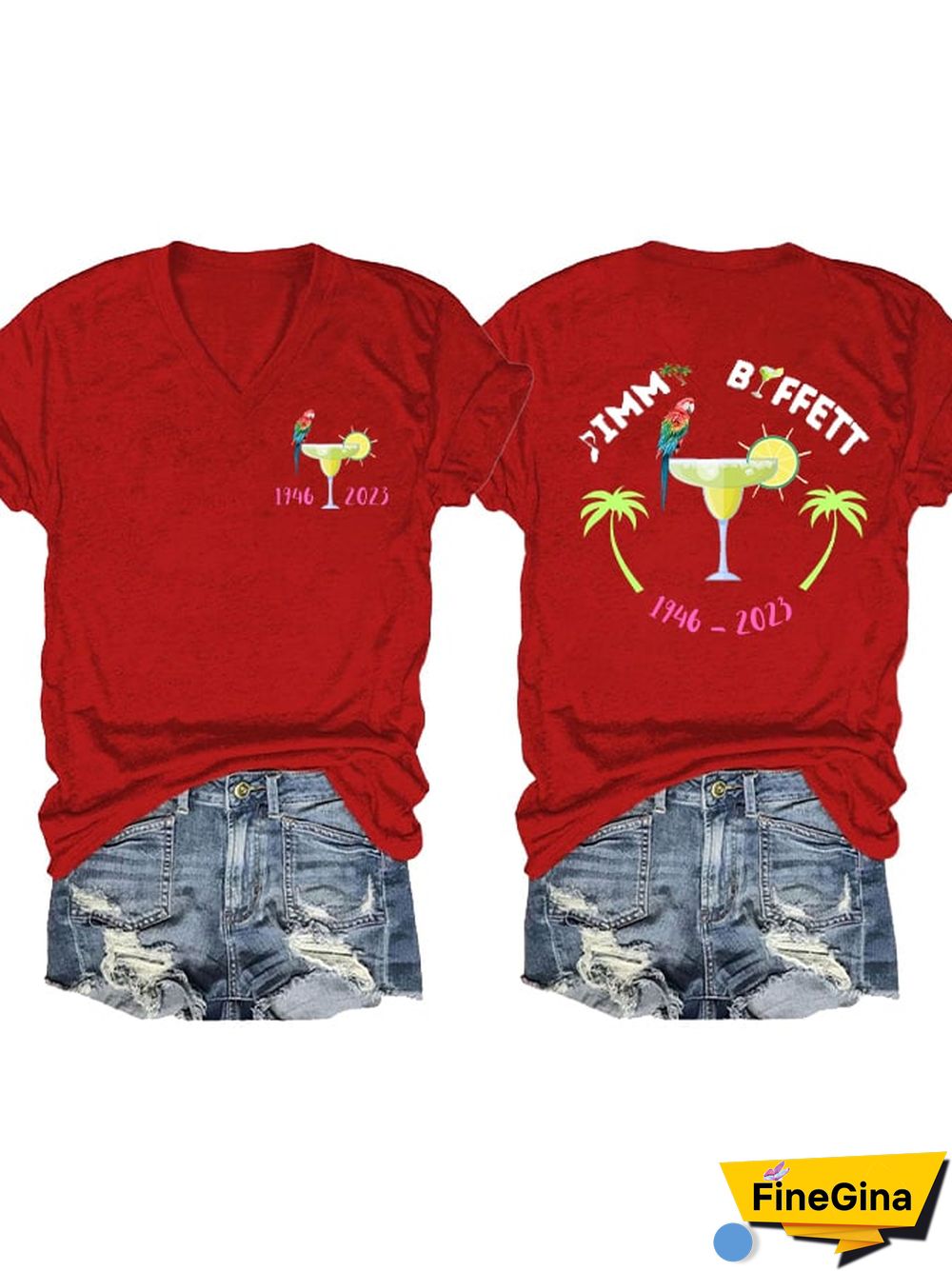 Women's Rip Jimmy V-Neck Tee